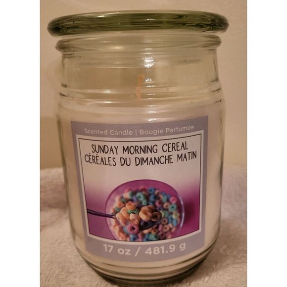 SUNDAYMORNING CEREAL SINGLE WICK SCENTED CANDLE BY ASHLAND 17 OZ WAX CANDLE - Picture 2 of 4